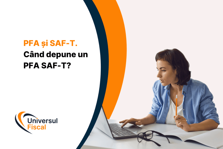 PFA și SAF-T. Când depune un PFA SAF-T?